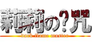 莉莉の诅咒 (dark flame master)