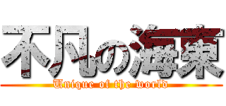 不凡の海東 (Unique of the world)