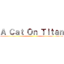 Ａ Ｃａｔ Ｏｎ Ｔｉｔａｎ ()