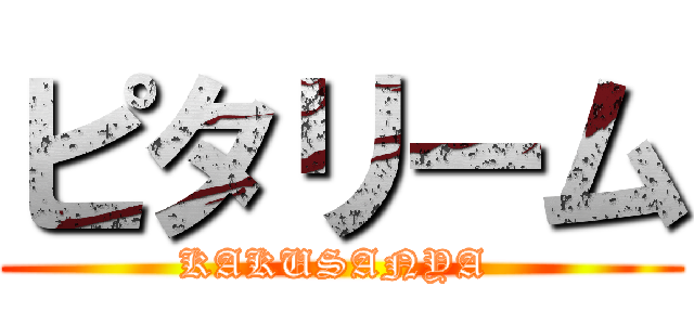 ピタリーム (KAKUSANYA )