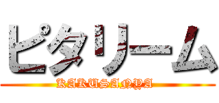 ピタリーム (KAKUSANYA )