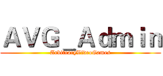 ＡＶＧ＿Ａｄｍｉｎ (ArbitraryVideoGames)