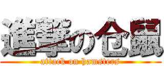 進撃の仓鼠 (attack on hamsters)