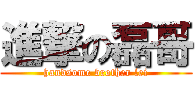 進撃の磊哥 (handsome brother lei)