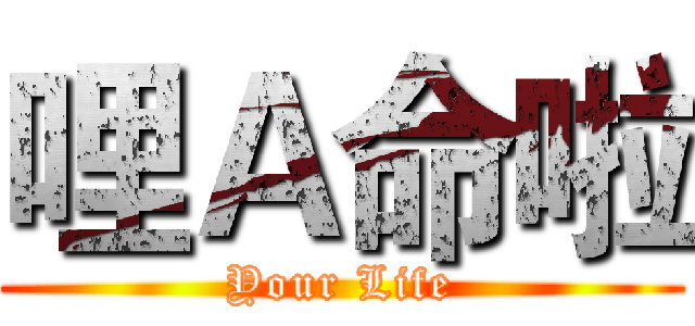 哩Ａ命啦 (Your Life)