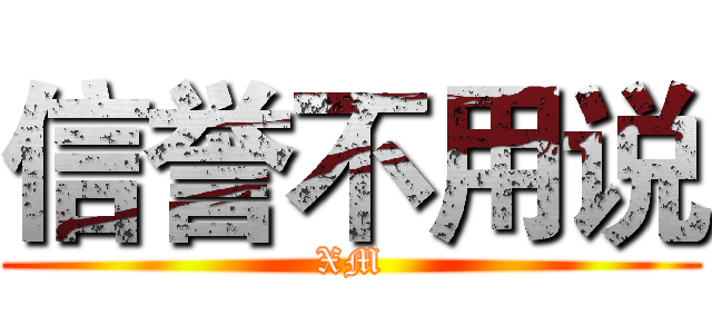 信誉不用说 (XM)