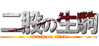 二股の生駒 (attack on titan)