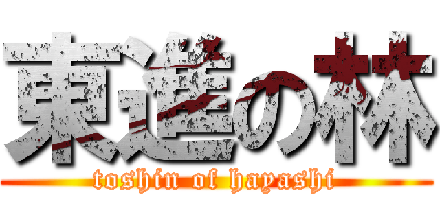 東進の林 (toshin of hayashi)