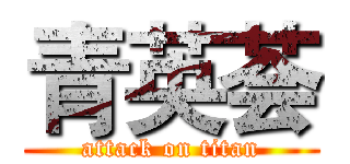 青英荟 (attack on titan)