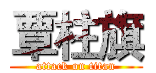 覃柱旗 (attack on titan)