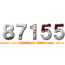 ８７１５５ (attack on titan)
