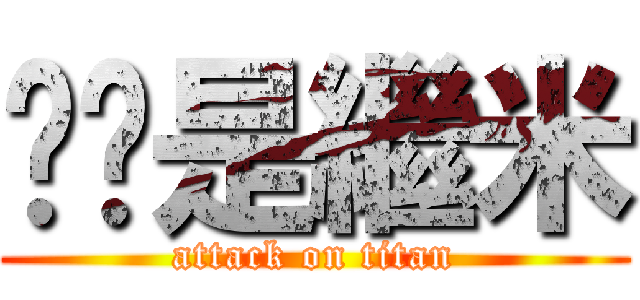 婷婷是繼米 (attack on titan)