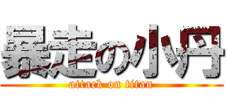 暴走の小丹 (attack on titan)