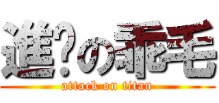 進擊の乖毛 (attack on titan)