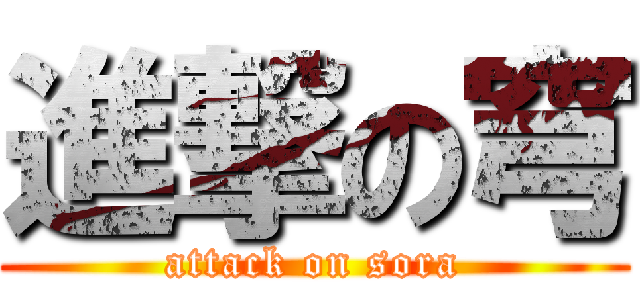 進撃の穹 (attack on sora)