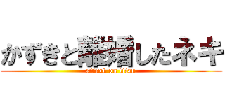 かずきと離婚したネキ (attack on titan)