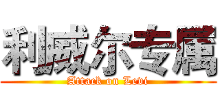 利威尔专属 (Attack on Levi)