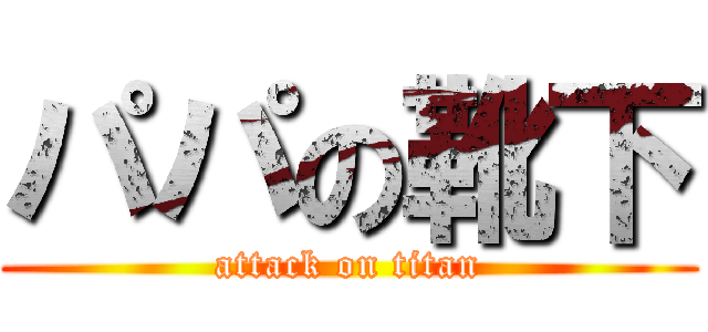 パパの靴下 (attack on titan)