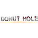 ＤＯＮＵＴ ＨＯＬＥ (attack on titan)