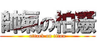 帥氣の柏憲 (attack on titan)