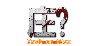 庄帅 (attack on titan)