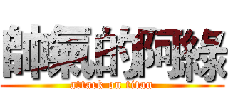 帥氣的阿綠 (attack on titan)