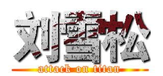 刘雪松 (attack on titan)