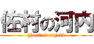 佐村の河内 (ghost of nigaki)