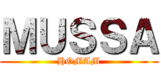 ＭＵＳＳＡ (HOMAM)