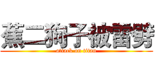 蕉二狗子被雷劈 (attack on titan)