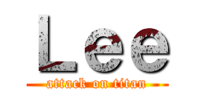 Ｌｅｅ (attack on titan)