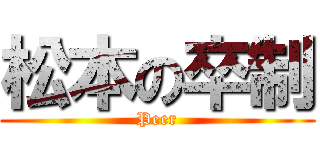 松本の卒制 (Peer)