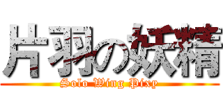 片羽の妖精 (Solo Wing Pixy)