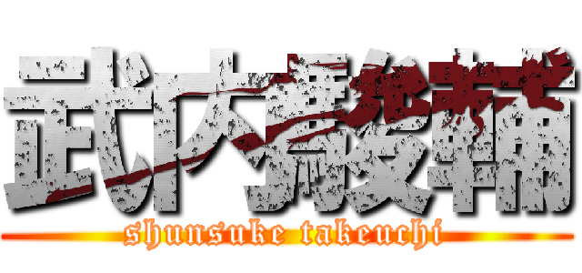 武内駿輔 (shunsuke takeuchi)