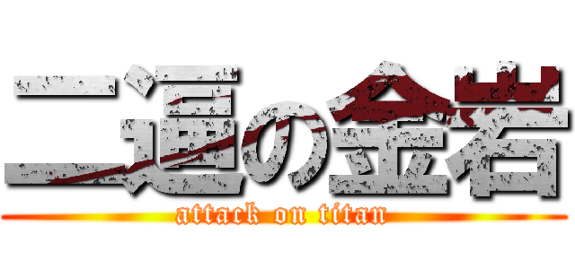 二逼の金岩 (attack on titan)