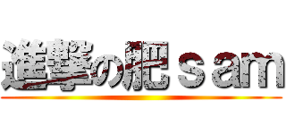 進撃の肥ｓａｍ ()