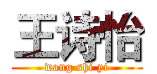 王诗怡 (wang shi yi)