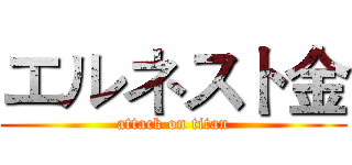 エルネスト金 (attack on titan)