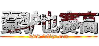 蠢驴也赛高 (www.fuliqu.com)