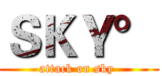 ＳＫＹ° (attack on sky )