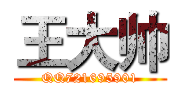 王大帅 (QQ721695901)