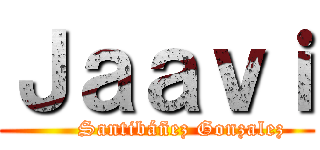 Ｊａａｖｉ (       Santibáñez Gonzalez)