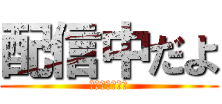 配信中だよ (クロドリの配信)