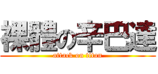 裸體の辛巴達 (attack on titan)