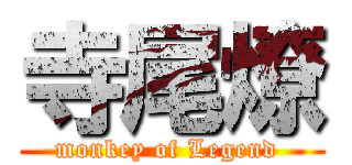 寺尾燎 (monkey of Legend )