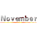 Ｎｏｖｅｍｂｅｒ (2018)