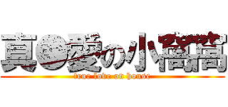 真●愛の小窩窩 (true love on house)