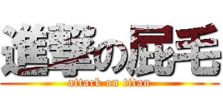 進撃の屁毛 (attack on titan)