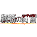 脳筋の釘宮 (attack on study)