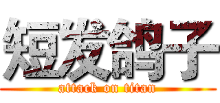 短发鸽子 (attack on titan)
